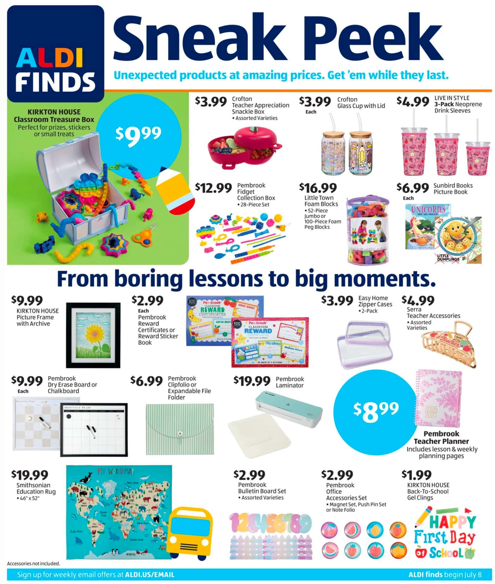 Aldi Weekly Ad (July 8 - 14, 2026) Preview - Image 1 July 8 - 14