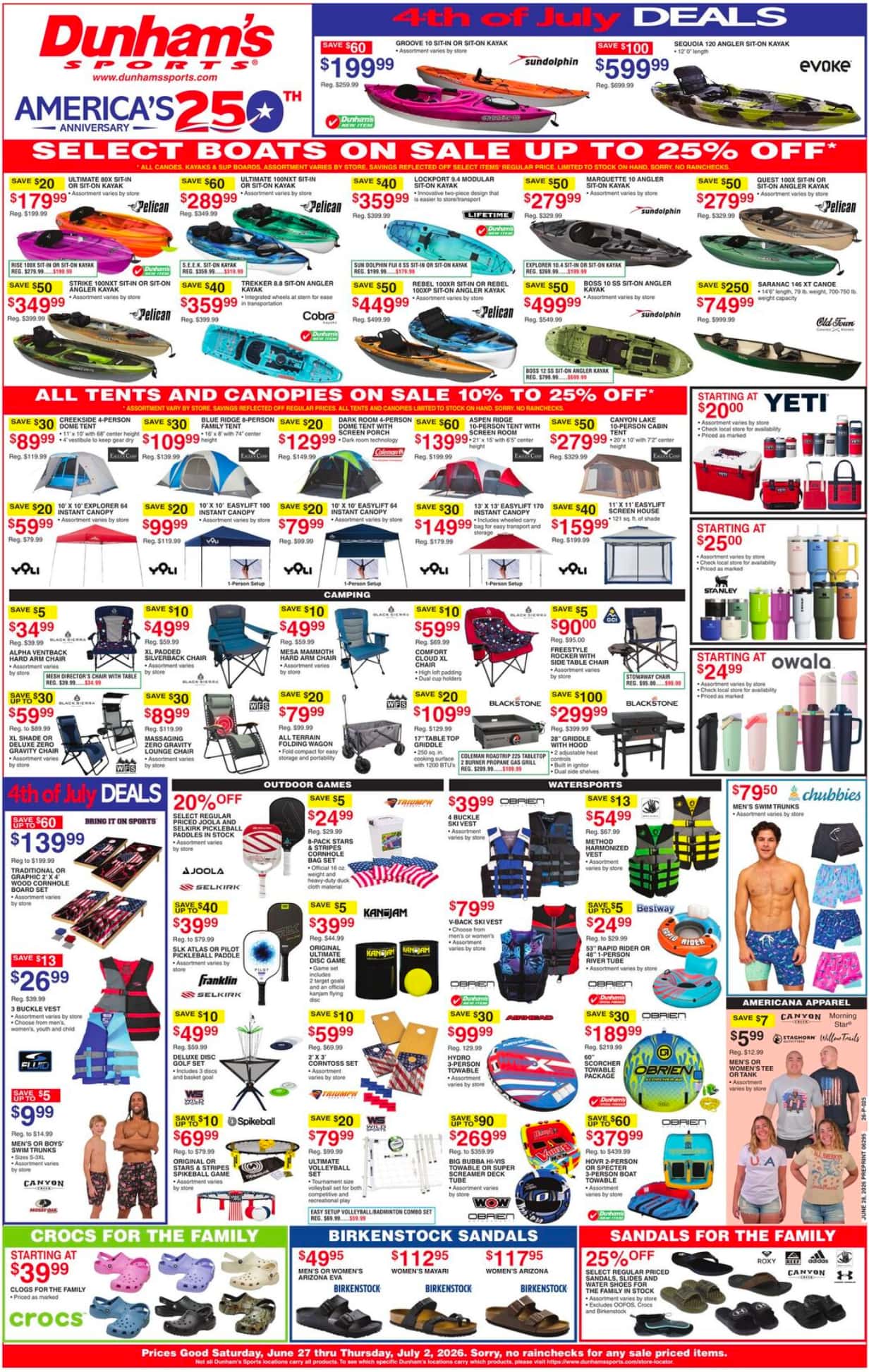 Dunham's Sports Weekly Ad (June 27 – July 2, 2026) Preview - Image 1 June 27 - july 2