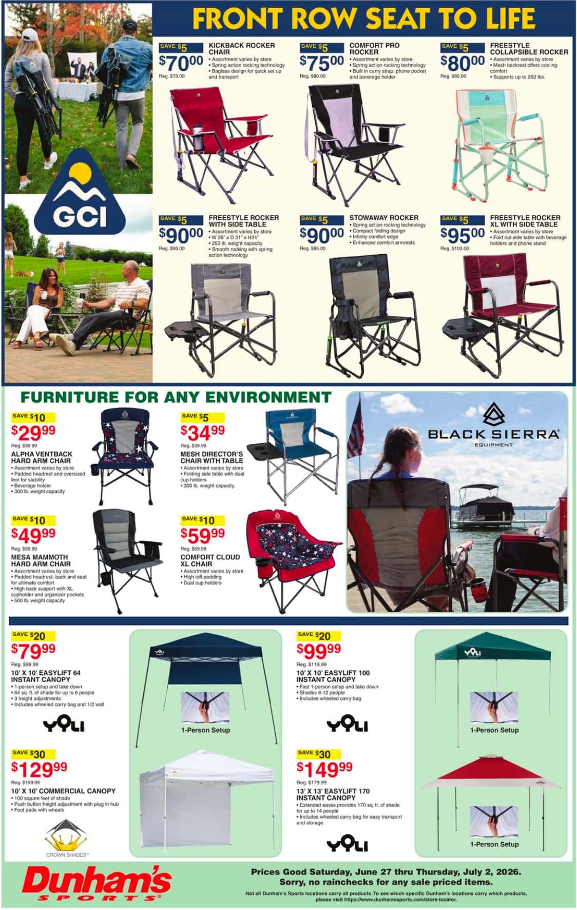 Dunham's Sports Weekly Ad (June 27 – July 2, 2026) Preview - Image 2 June 27 - july 2