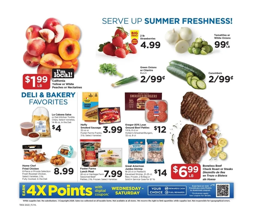 Food 4 Less Weekly Ad (July 1 - 7, 2026) Preview - Image 1 July 1 - 7