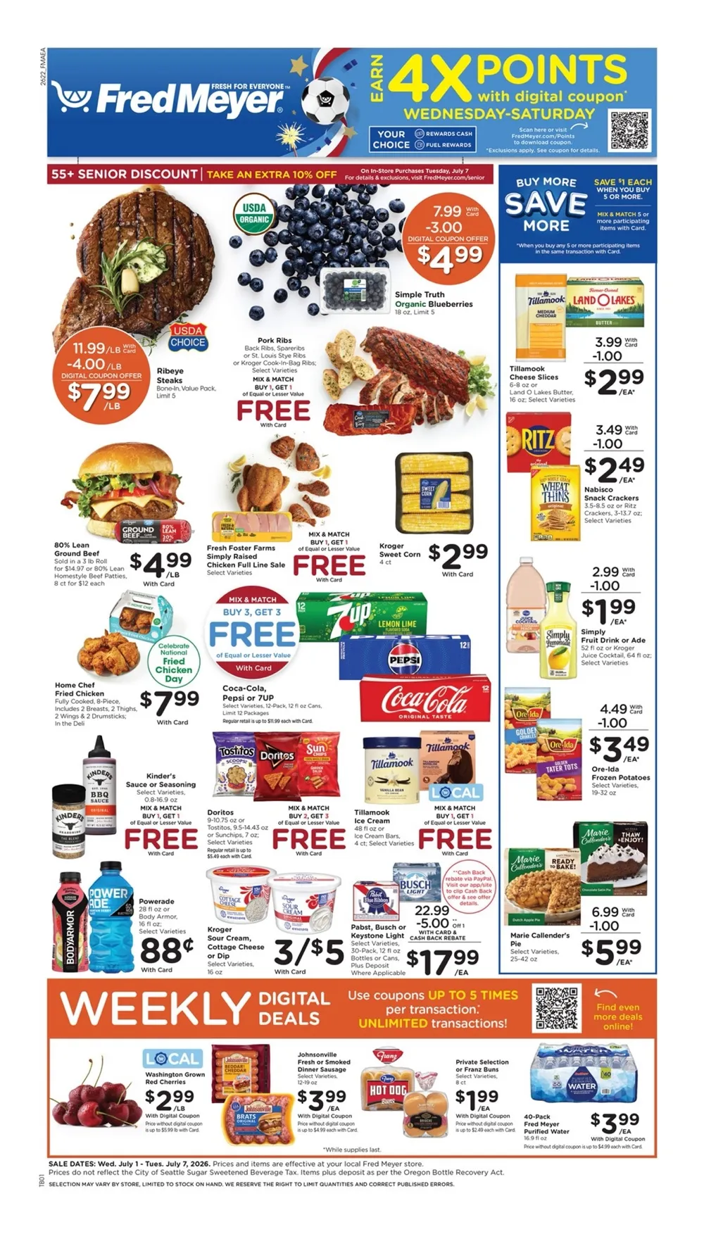 Fred Meyer Weekly Ad (July 1 – 7, 2026) Preview - Image 1 July 1 -7
