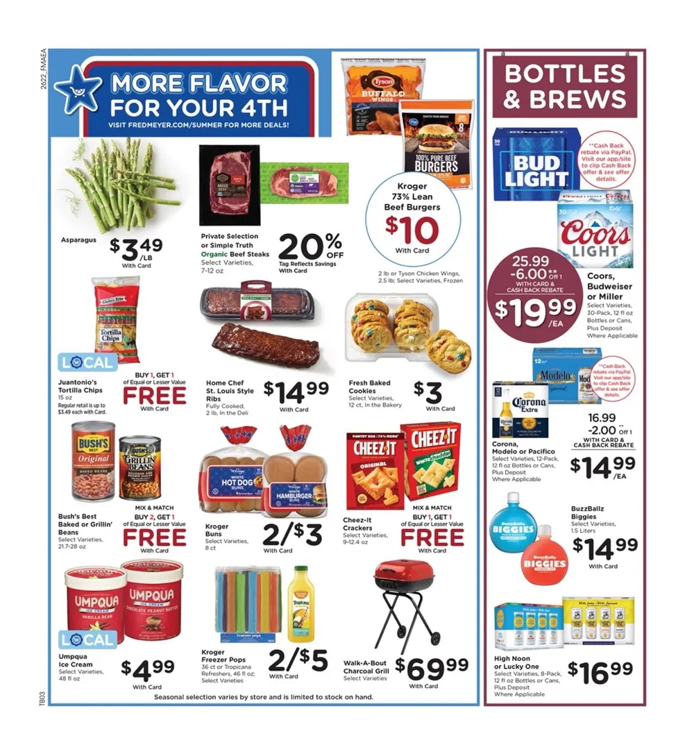 Fred Meyer Weekly Ad (July 1 – 7, 2026) Preview - Image 1 July 1 -7
