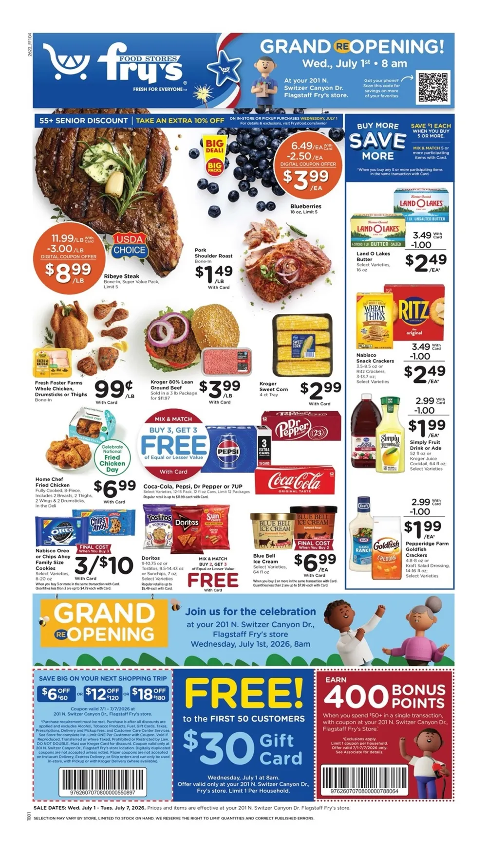 Fry's Food Weekly Ad (July 1 – 7, 2026) Preview - Image 1 July 1 - 7