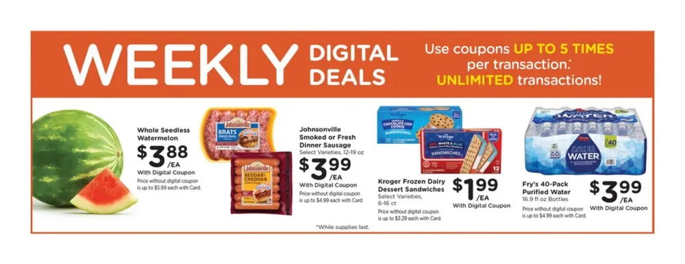 Fry's Food Weekly Ad (July 1 – 7, 2026) Preview - Image 2 July 1 - 7
