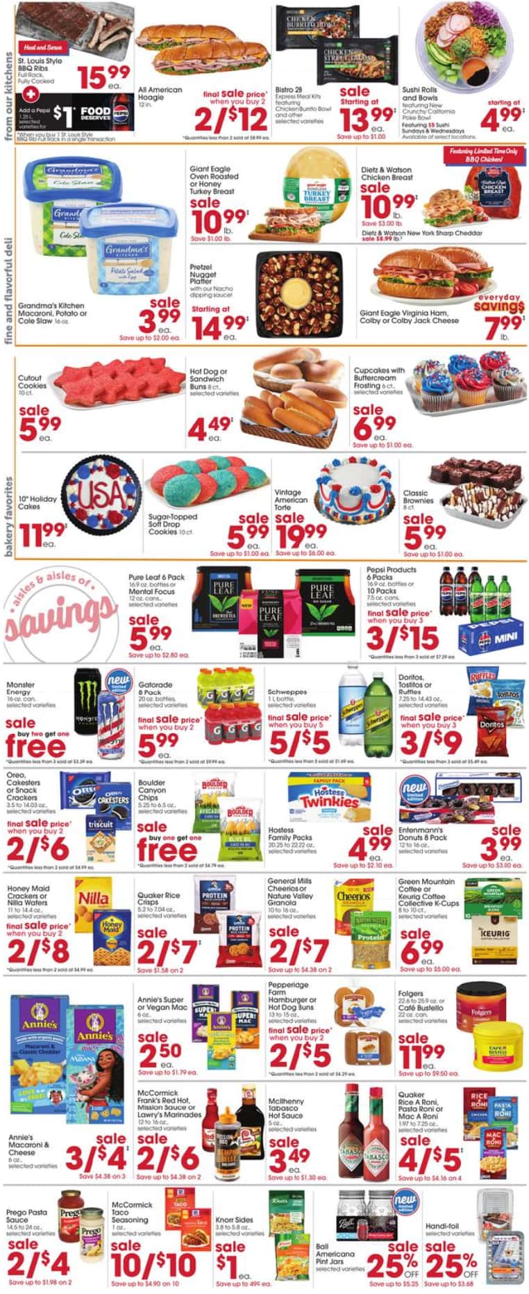 Giant Eagle Weekly Ad (July 2 – 8, 2026) Preview - Image 1 June 25 - July 1