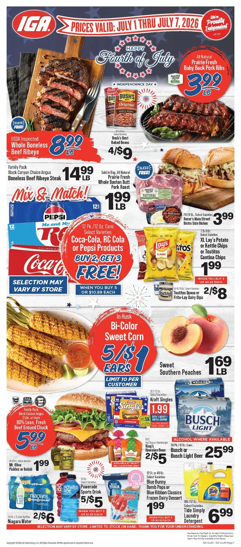 IGA Weekly Ad (July 1 - 7, 2026) Preview - Image 1 July 1 - 7