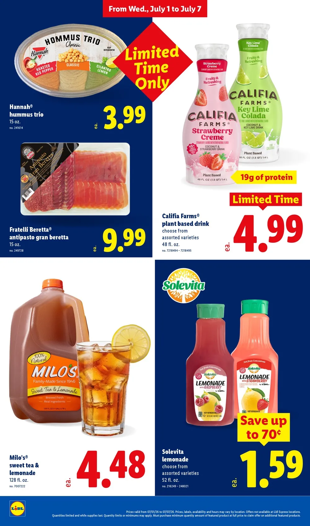 Lidl Weekly Ad (July 8 - 14, 2026) Preview - Image 2 July 1 -7