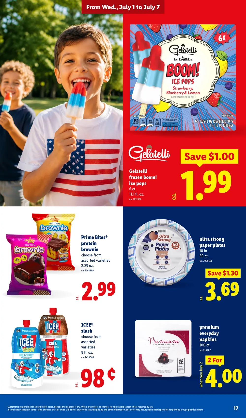 Lidl Weekly Ad (July 8 - 14, 2026) Preview - Image 3 July 1 -7