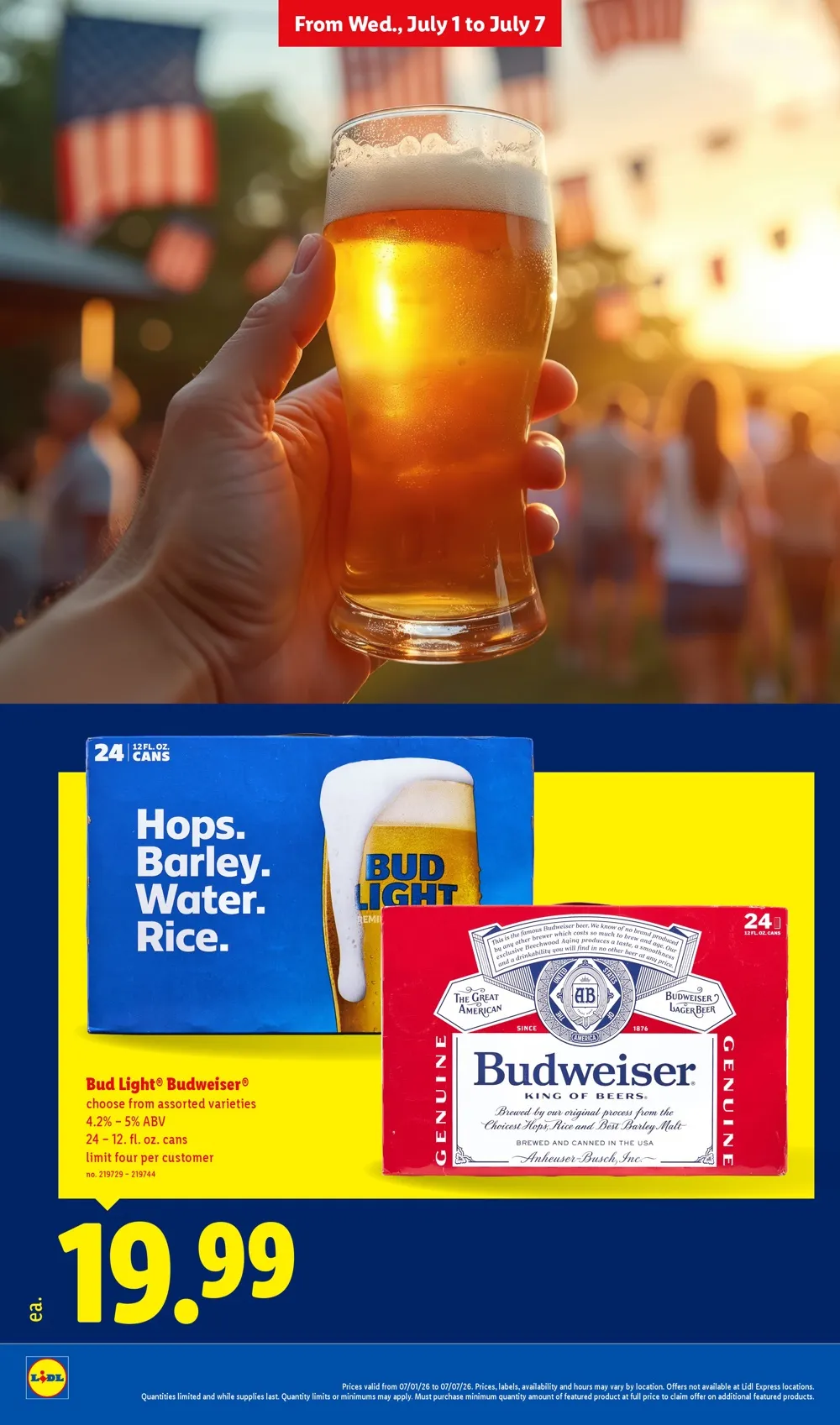 Lidl Weekly Ad (July 8 - 14, 2026) Preview - Image 4 July 1 -7