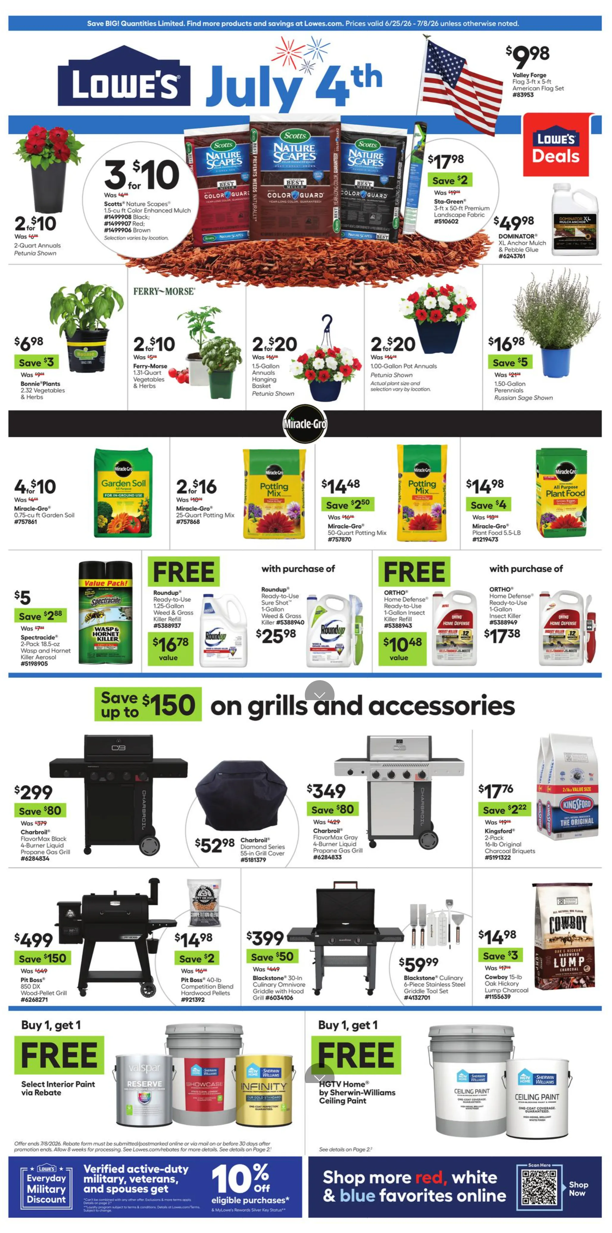 Lowe's Weekly Ad (July 2 - 8, 2026) Preview - Image 1 July 2 - 8