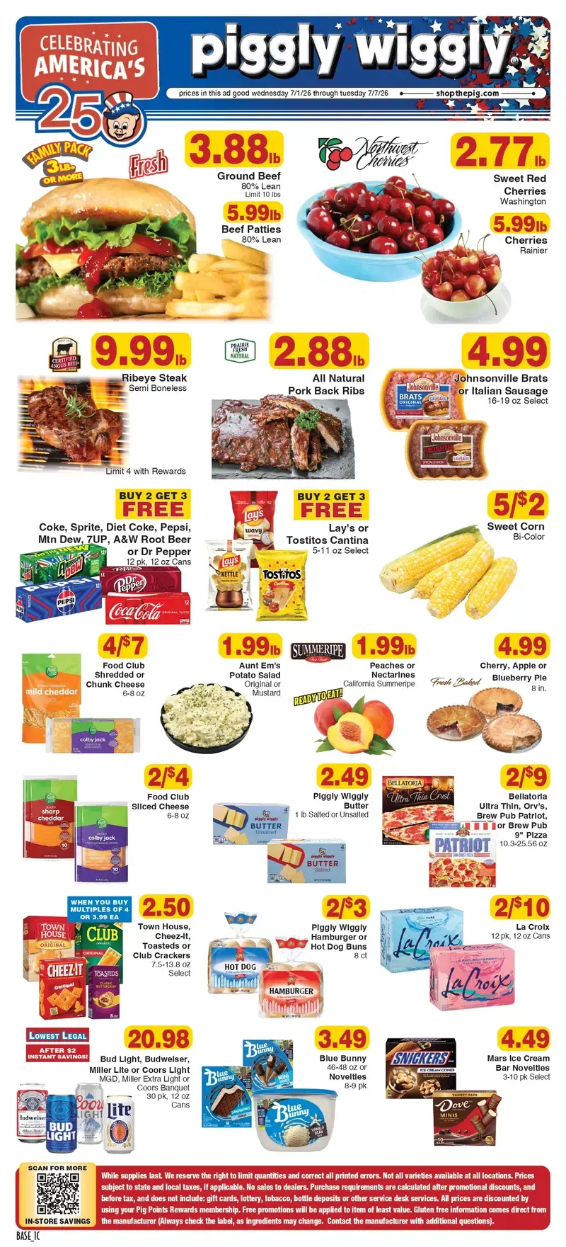Piggly Wiggly Weekly Ad (July 1 - 7, 2026) Preview - Image 1 July 1 - 7