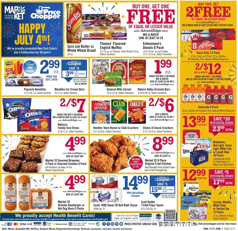 Price Chopper Weekly Ad (July 5 - 11, 2026) Preview - Image 2 June 28 - July 4