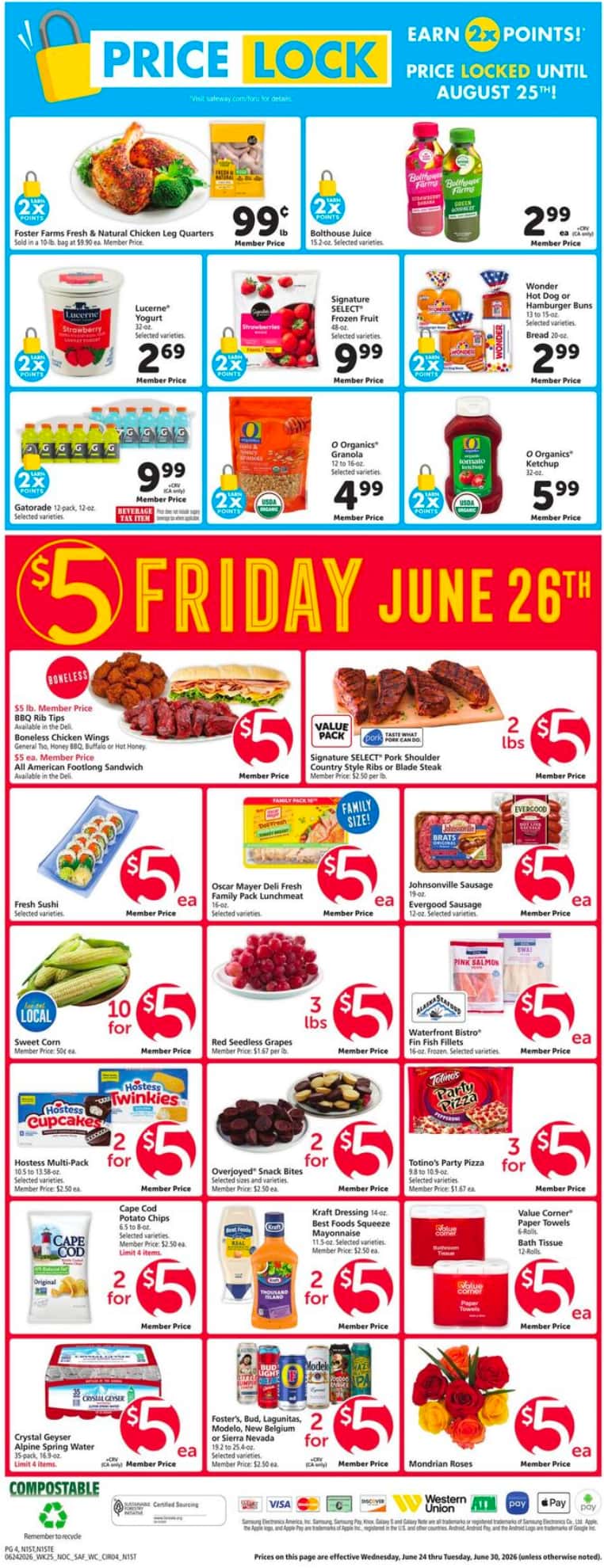 Safeway Weekly Ad (July 1 – 7, 2026) Preview - Image 2 June 24 - 30