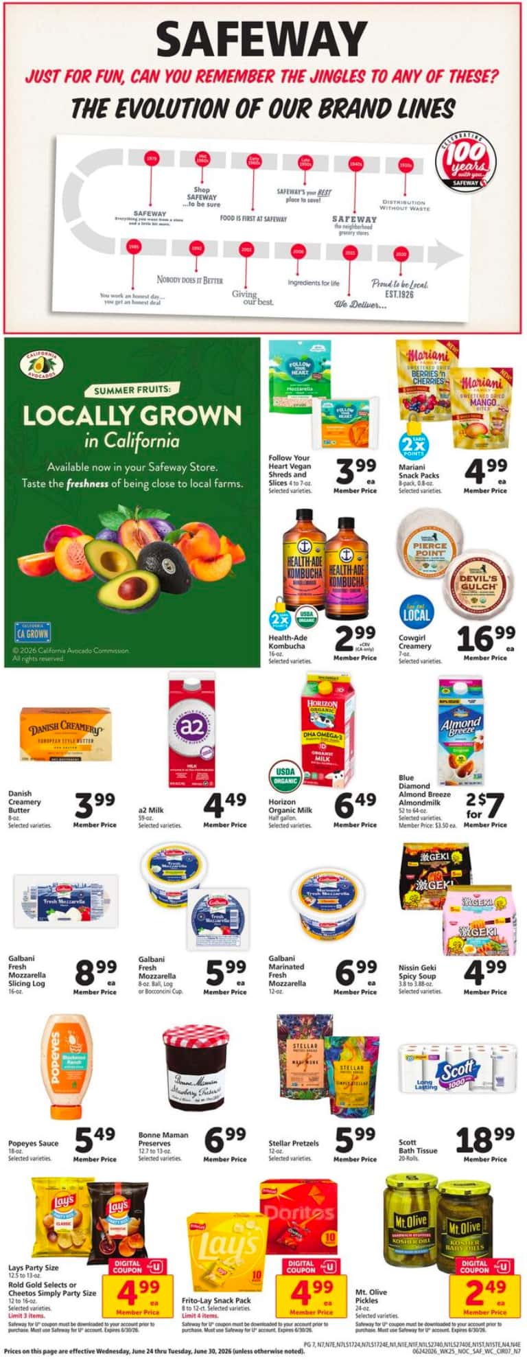 Safeway Weekly Ad (July 1 – 7, 2026) Preview - Image 1 June 24 - 30