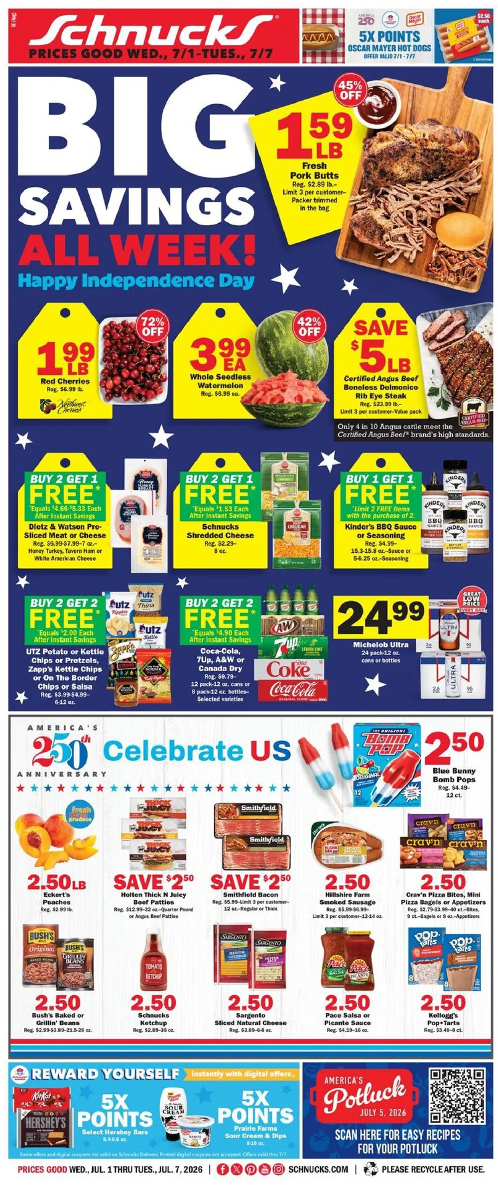 Schnucks Weekly Ad (July 8 - 14, 2026) Preview - Image 1 July 1 - 7