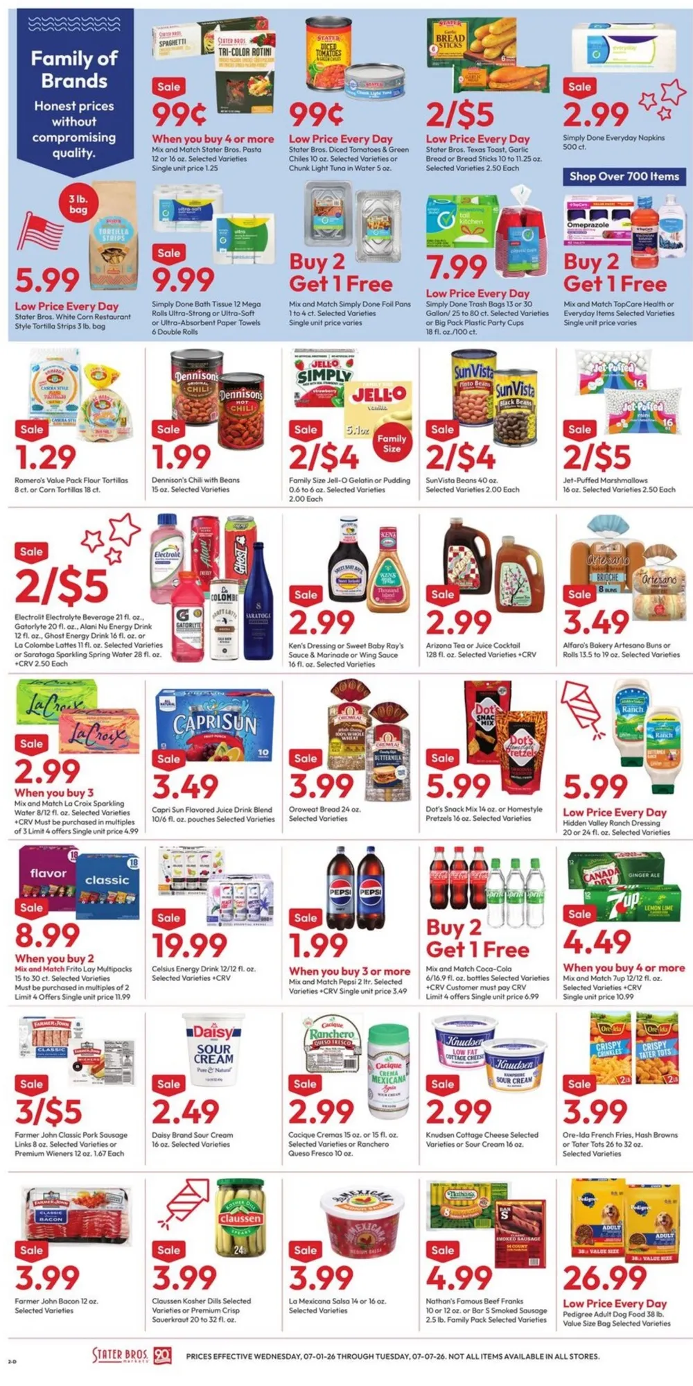 Stater Bros. Weekly Ad (July 1 - 7, 2026) Preview - Image 2 July 1 - 7