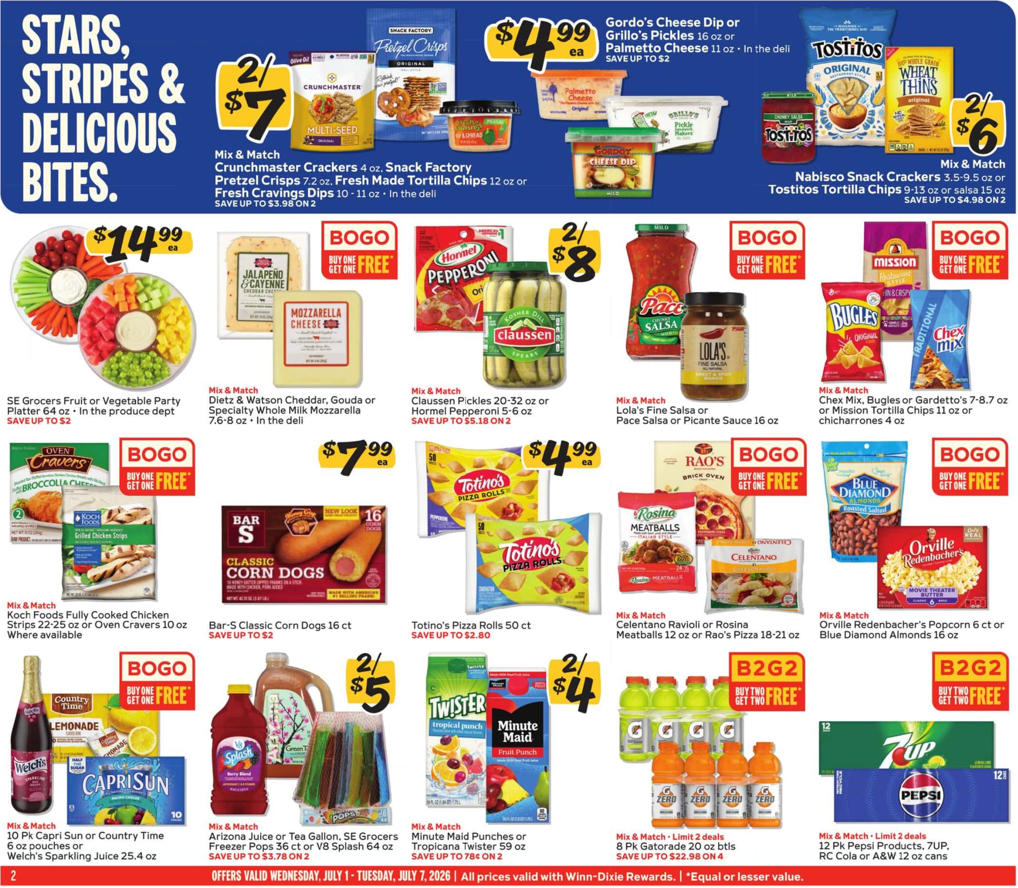 Winn Dixie Weekly Ad (July 1 – 7, 2026) Preview - Image 2 July 1 - 7