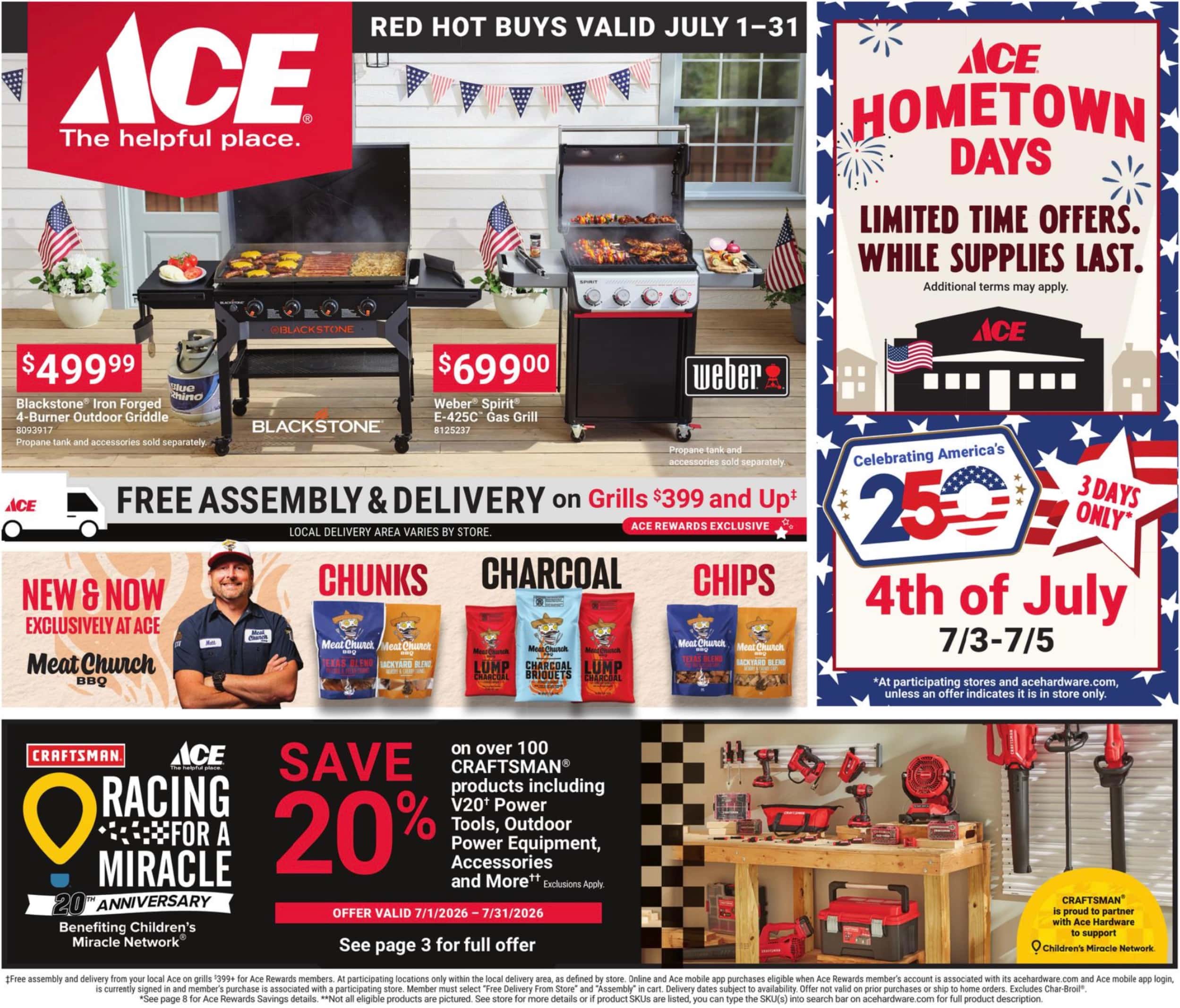 Ace Hardware Weekly Ad (July 1 – 31, 2026) Preview - Image 1 July 2026