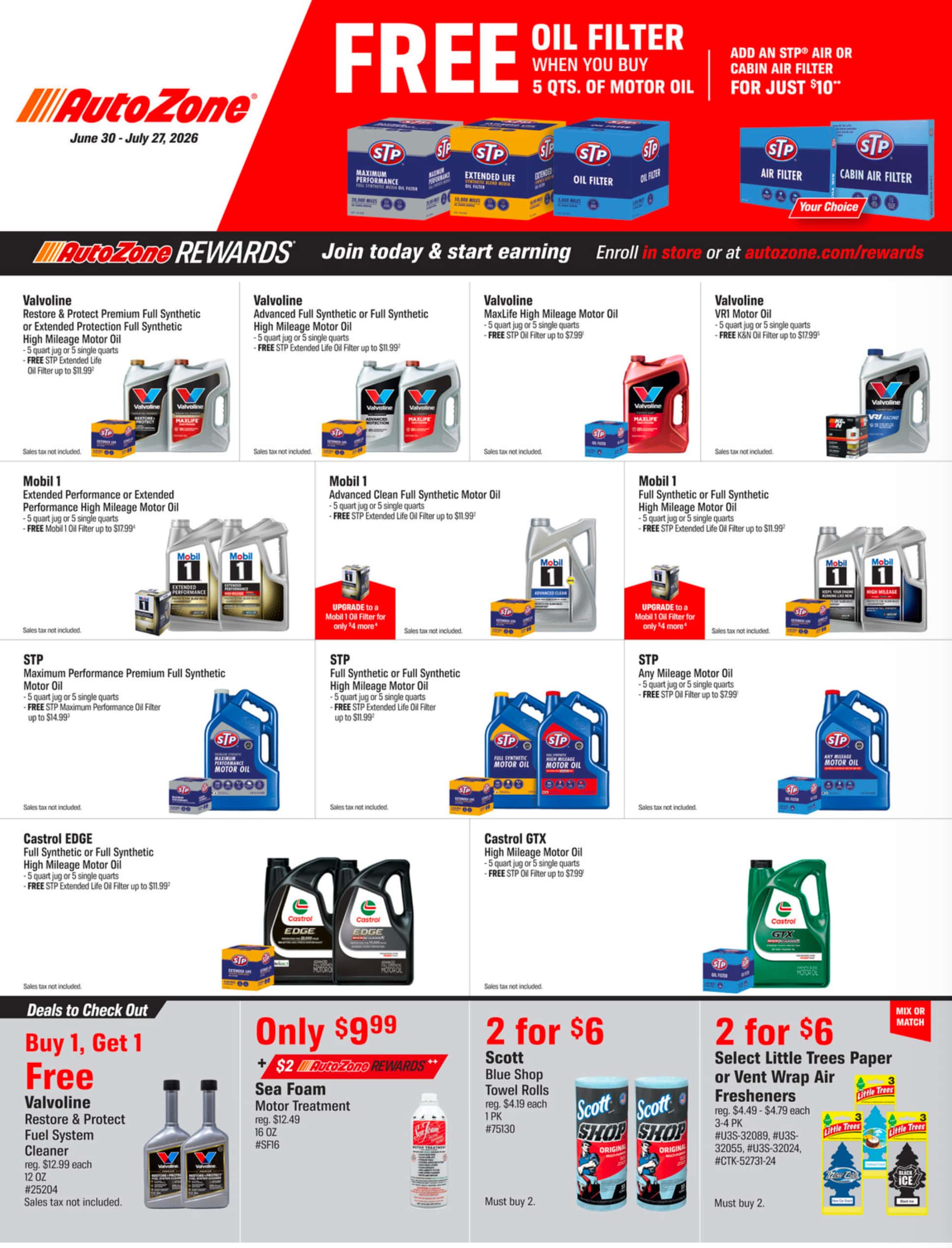 Autozone Weekly Ad (June 30 - July 27, 2026) Preview - Image 2 June 30 - July 27