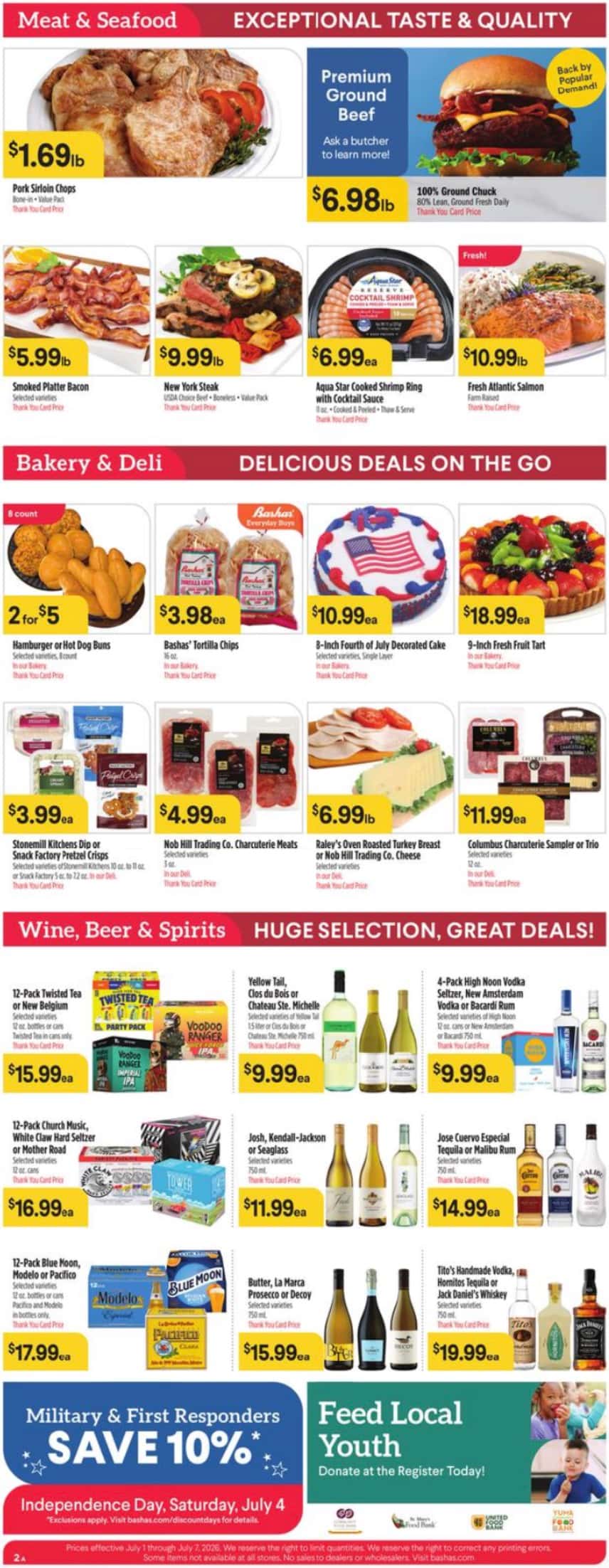 Bashas' Weekly Ad (July 1 – 7, 2026) Preview - Image 1 July 1 - 7