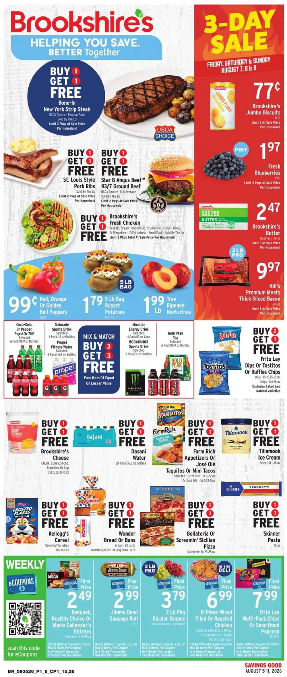 Brookshire's Weekly Ad (August 5 – 11, 2026) Preview - Image 1 August 5 - 11