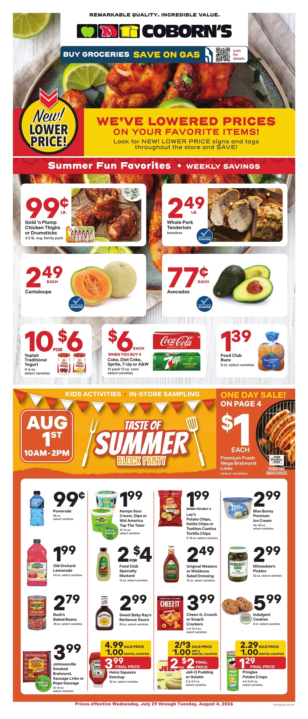 Coborn’s Weekly Ad (July 29 - August 4, 2026) Preview - Image 1 July 29 - August 4