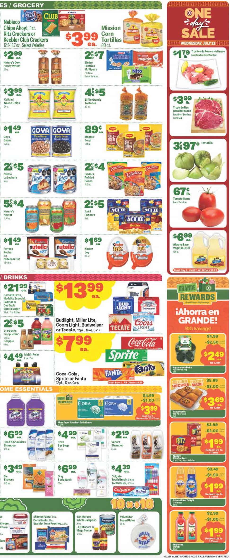 El Rio Grande Weekly Ad (August 5 – 11, 2026) Preview - Image 1 July 29 - August 4