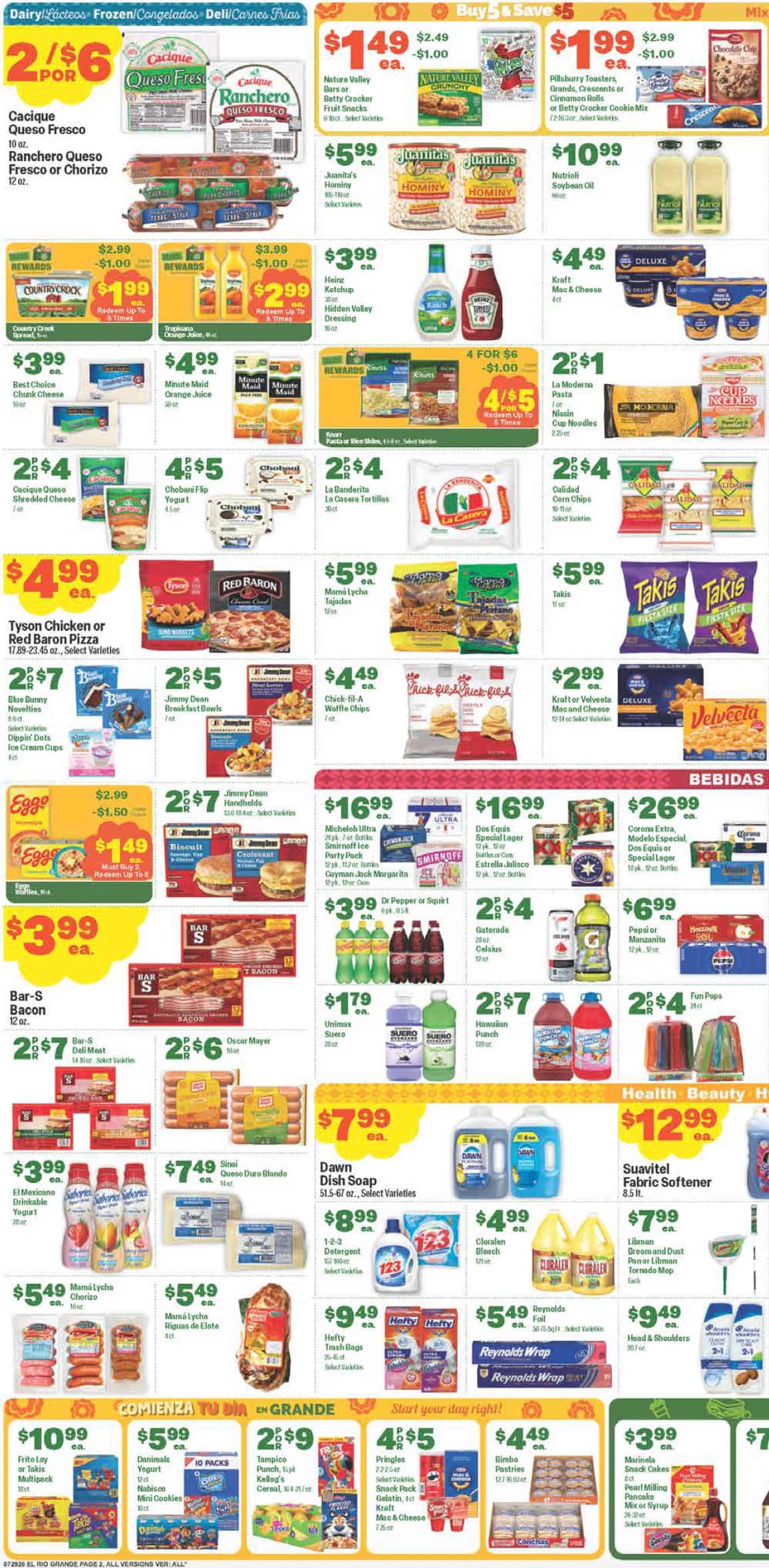 El Rio Grande Weekly Ad (August 5 – 11, 2026) Preview - Image 2 July 29 - August 4