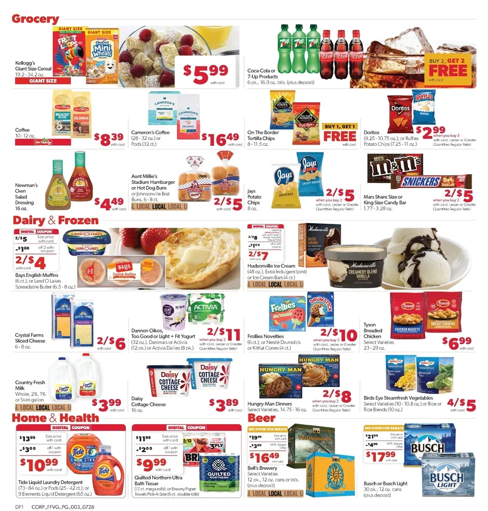 Family Fare Weekly Ad (August 2 - 8, 2026) Preview - Image 1 July 26 - August 1