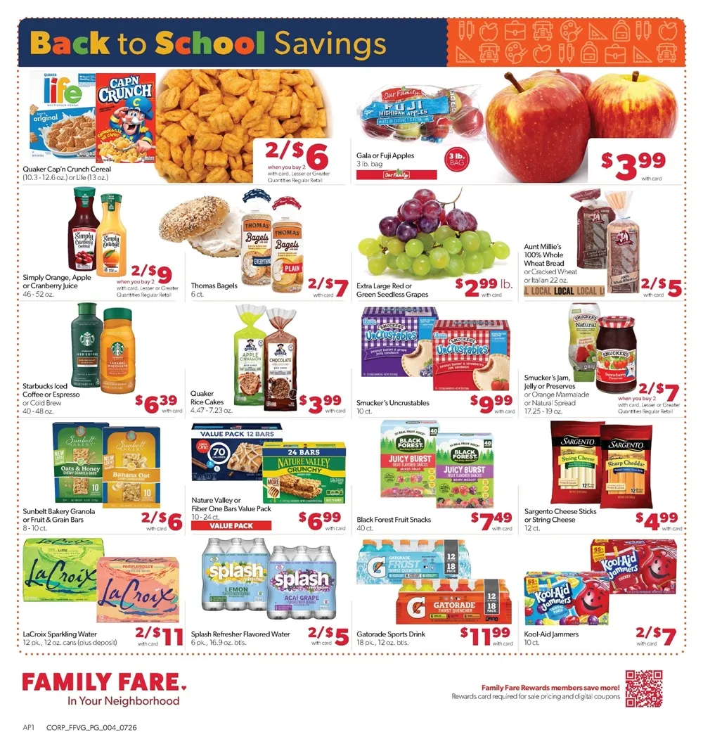 Family Fare Weekly Ad (August 2 - 8, 2026) Preview - Image 2 July 26 - August 1