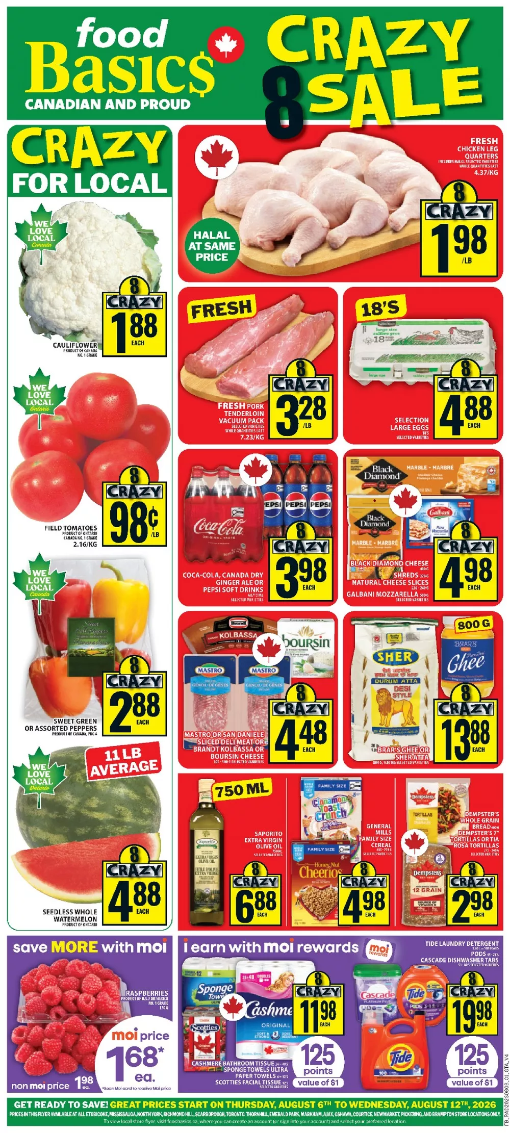 Food Basics Flyer (August 6 - 12, 2026) Preview - Image 1 August 6 - 12