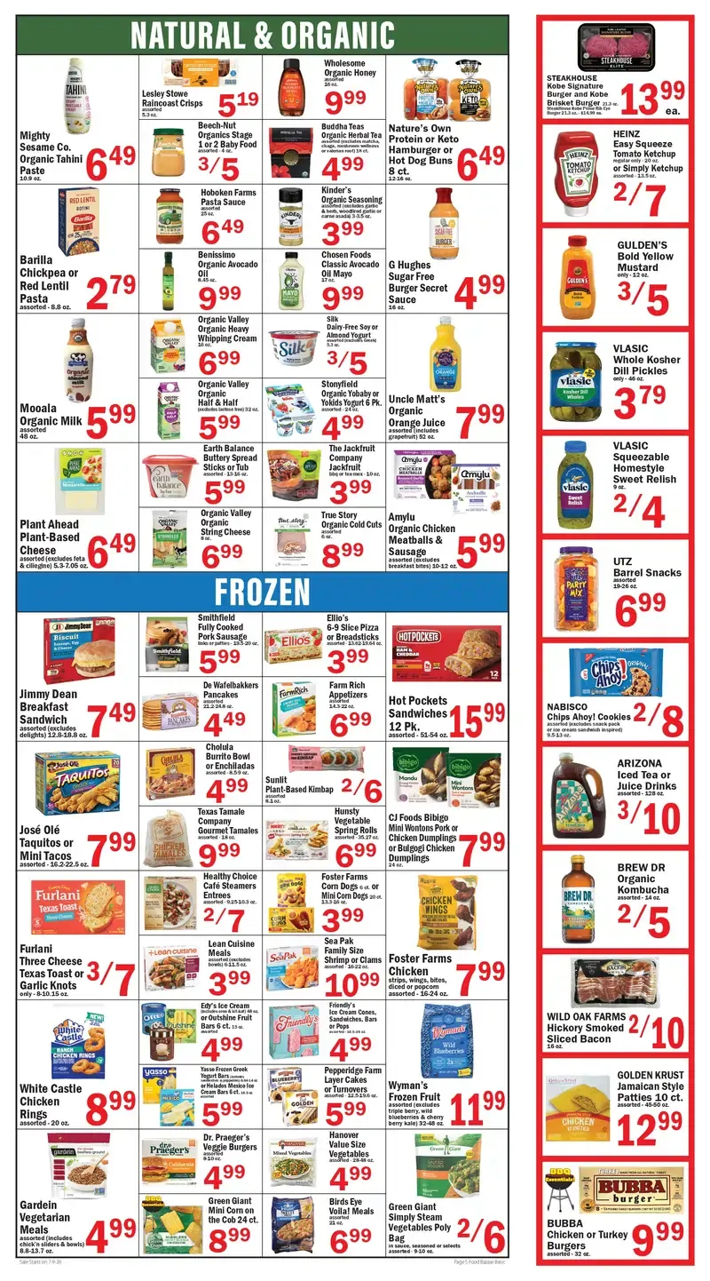 Food Bazaar Weekly Ad (July 9 - 15, 2026) Preview - Image 1 July 9 - 15