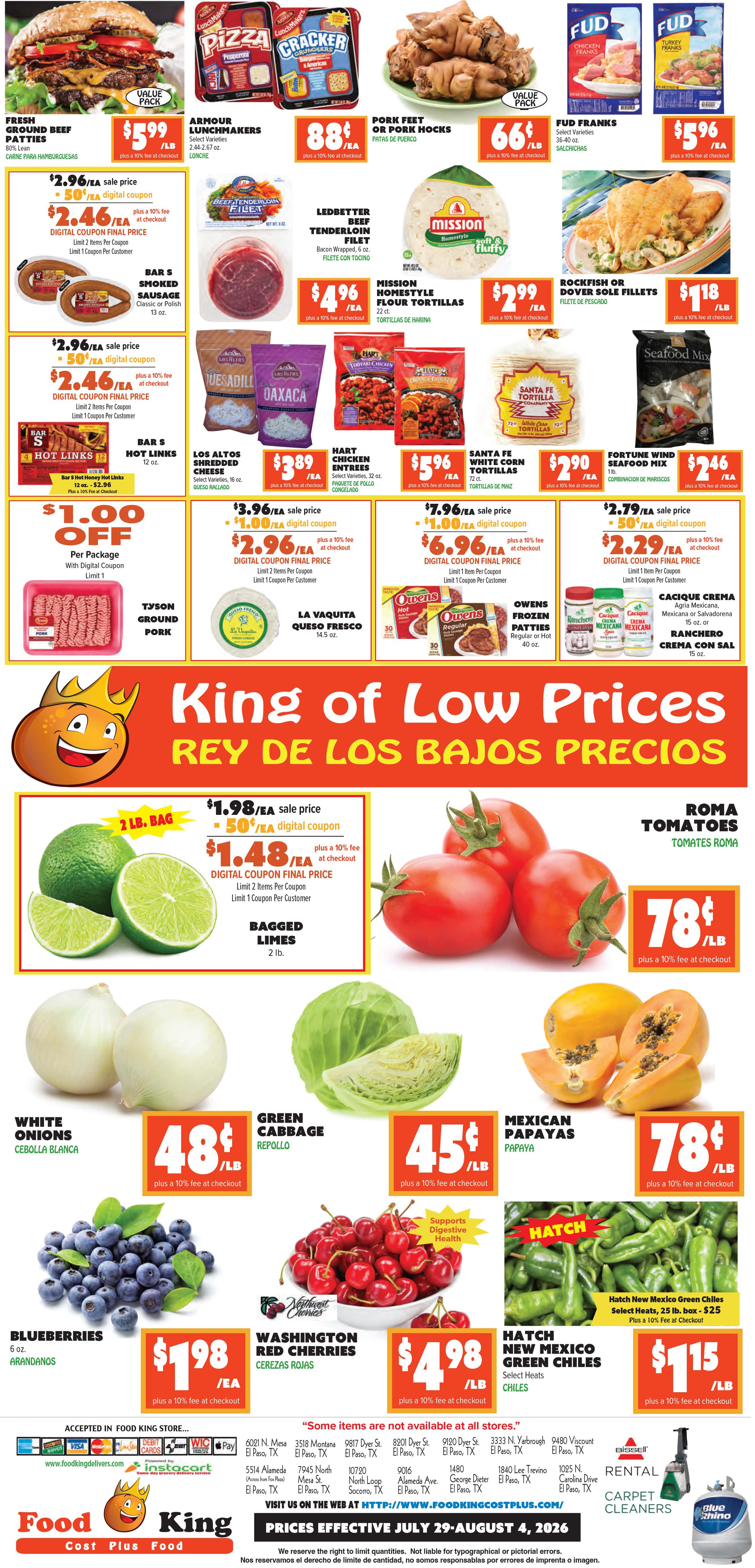 Food King Weekly Ad (August 5 - 11, 2026) Preview - Image 2 July 29 - August 4