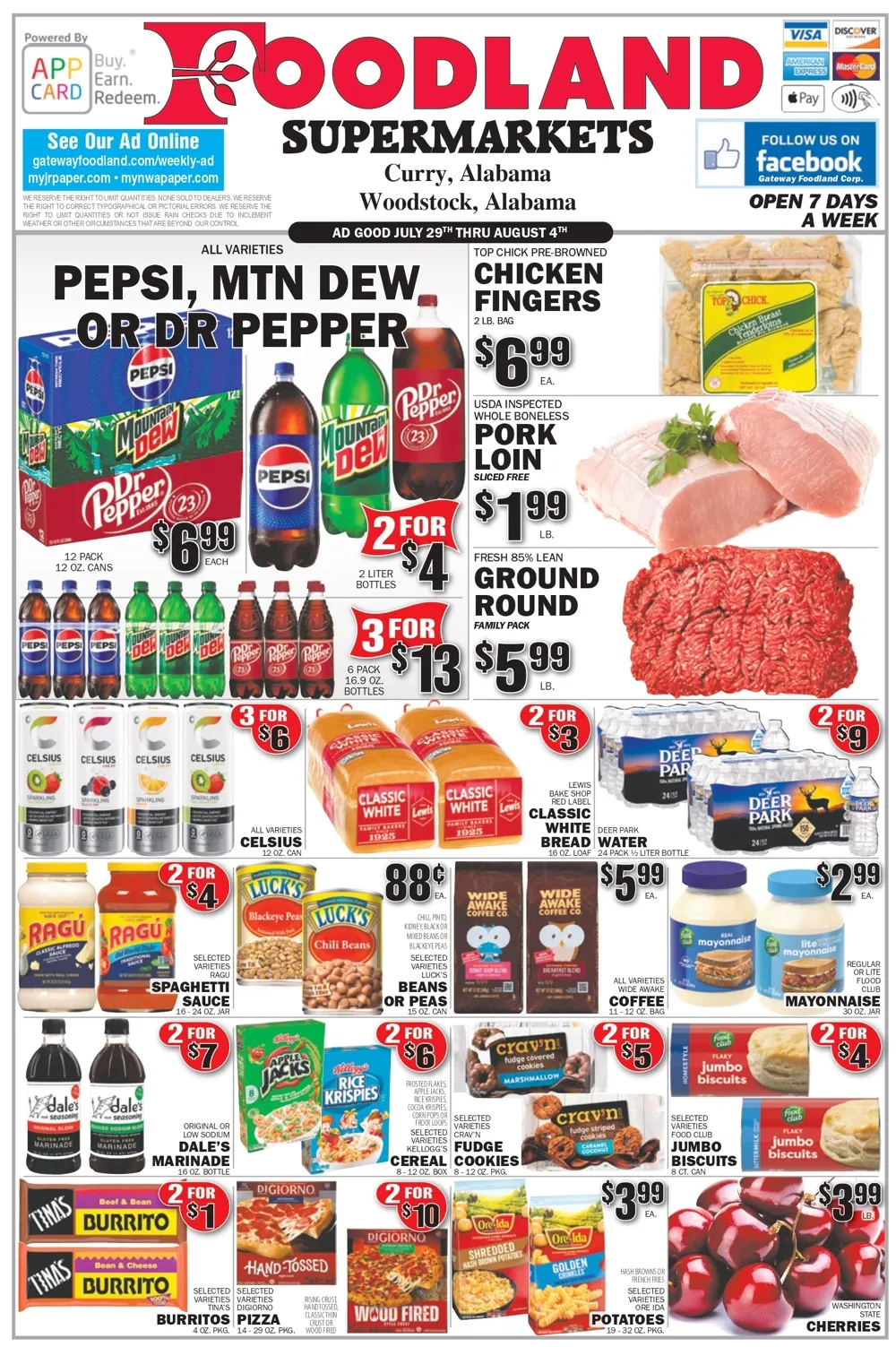 Gateway Foodland Weekly Ad (July 29 – August 4, 2026) Preview - Image 1 July 29 - August 4