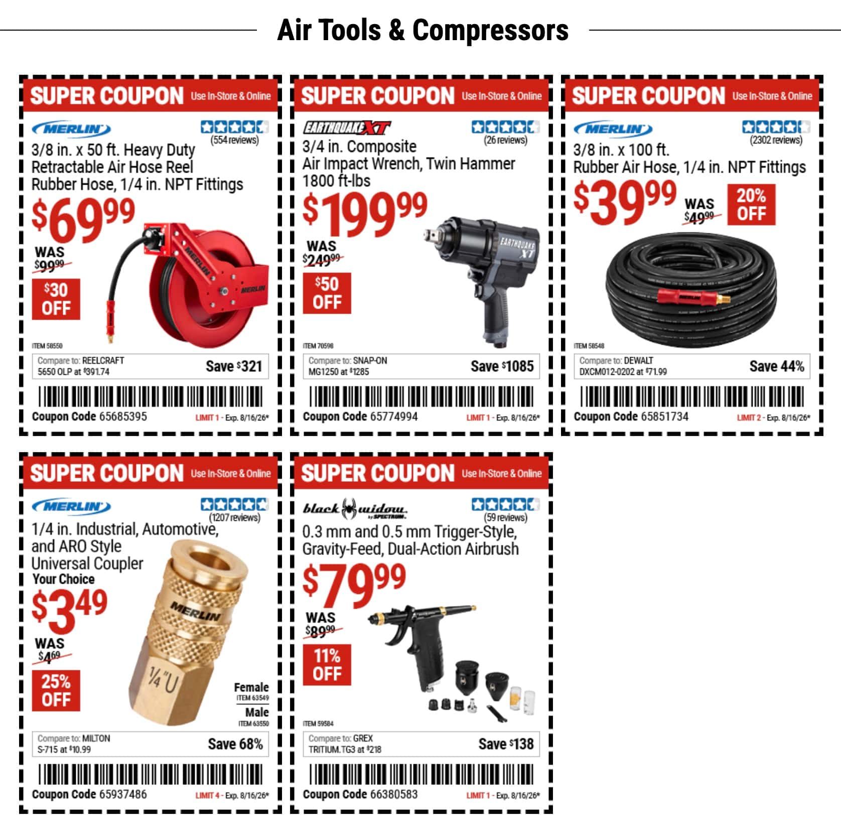 Harbor Freight Weekly Ad (August 3 – 16, 2026) Preview - Image 1 August 3 - 16