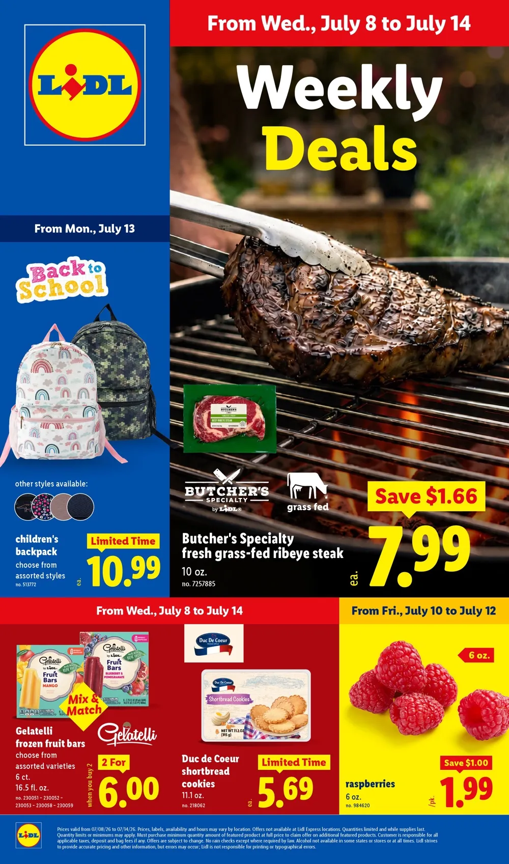 Lidl Weekly Ad (July 8 - 14, 2026) Preview - Image 1 July 8 - 14