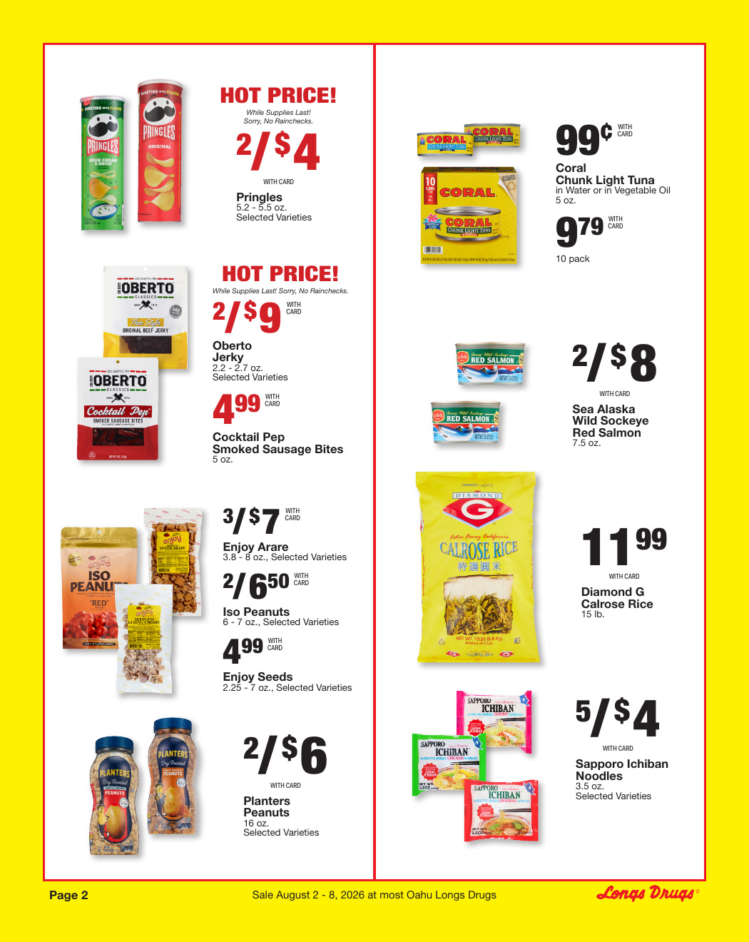 Longs Weekly Ad (August 2 – 8, 2026) Preview - Image 2 August 2 - 8