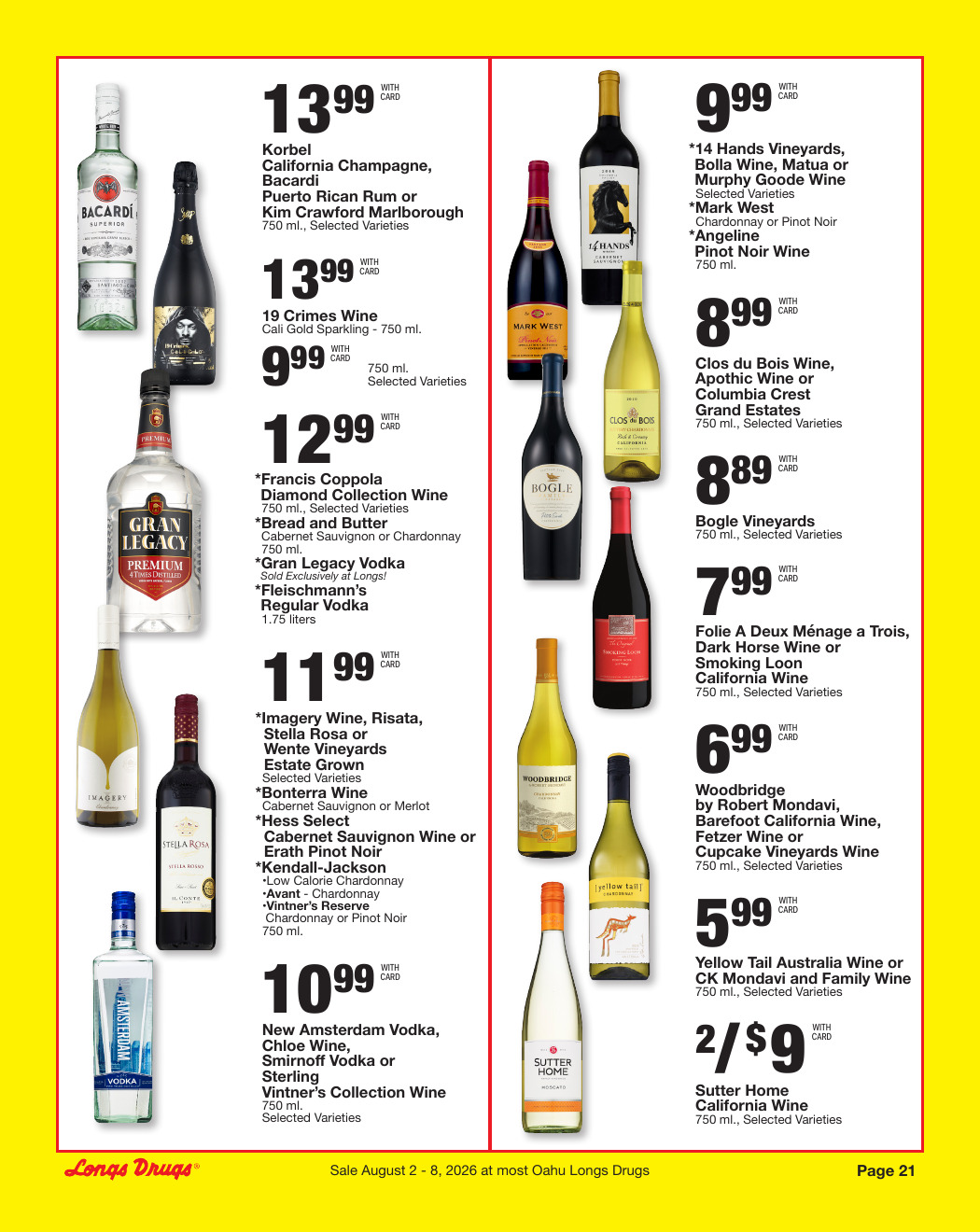 Longs Weekly Ad (August 2 – 8, 2026) Preview - Image 3 August 2 - 8
