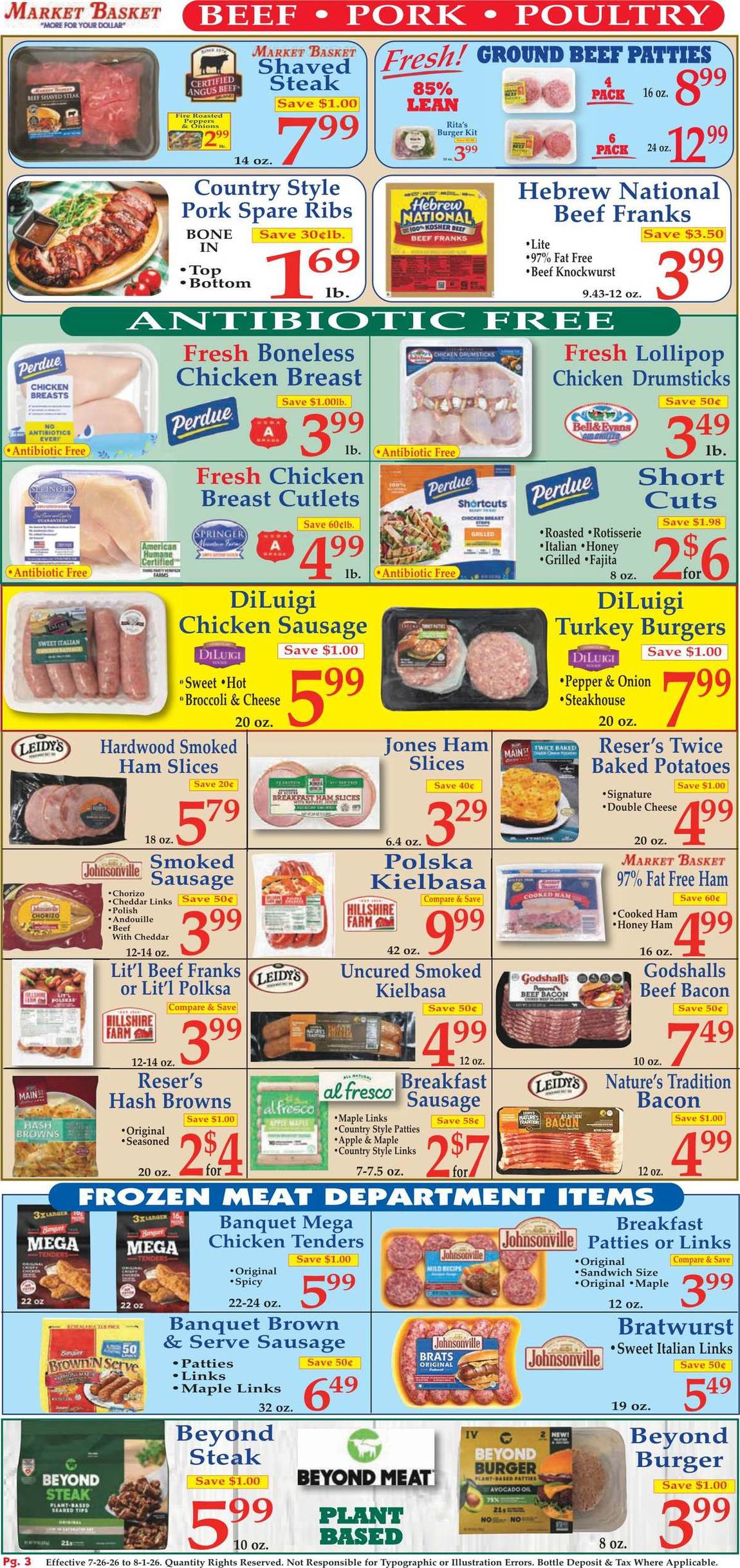 Market Basket Weekly Ad (August 2 - 8, 2026) Preview - Image 1 July 26 - August 1