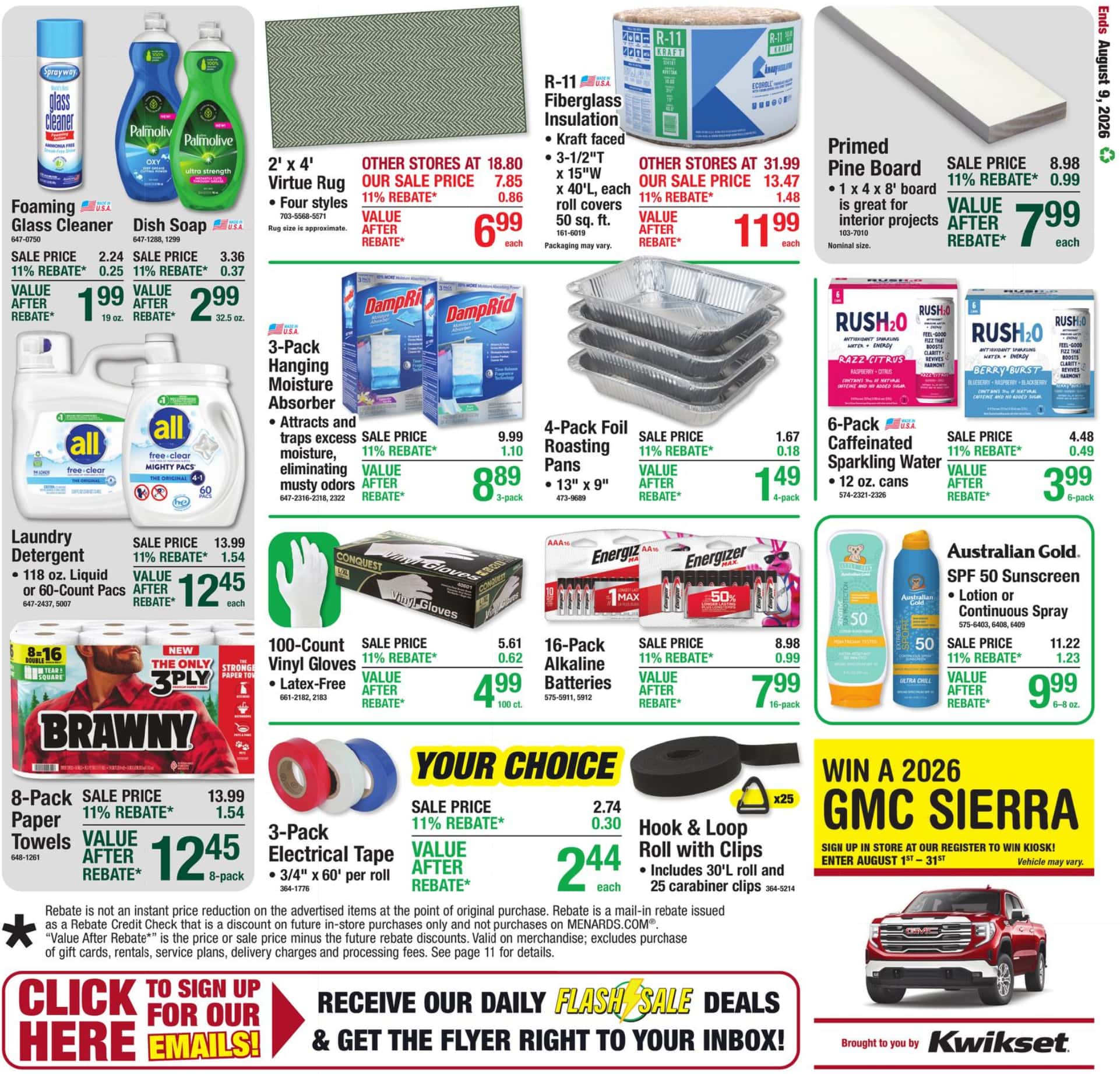 Menards Weekly Ad (August 6 - 16, 2026) Preview - Image 1 July 30 - August 9