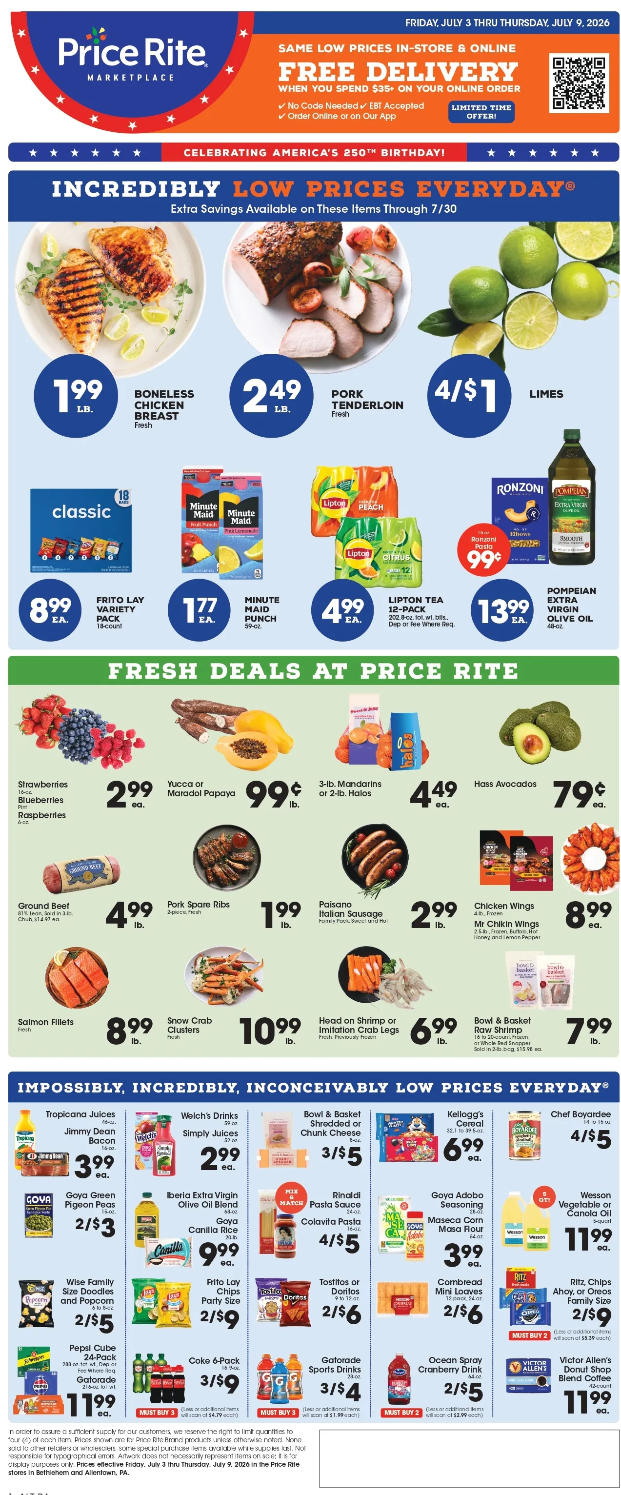 Price Rite Weekly Ad (July 3 - 9, 2026) Preview - Image 1 July 3 - 9