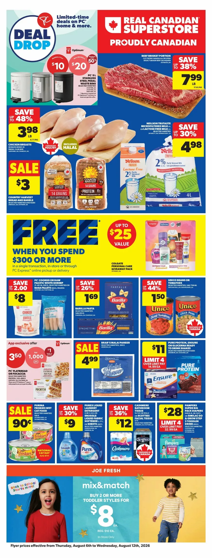 Real Canadian Superstore Flyer (August 6 – 12, 2026) Preview - Image 1 August 6 - 12