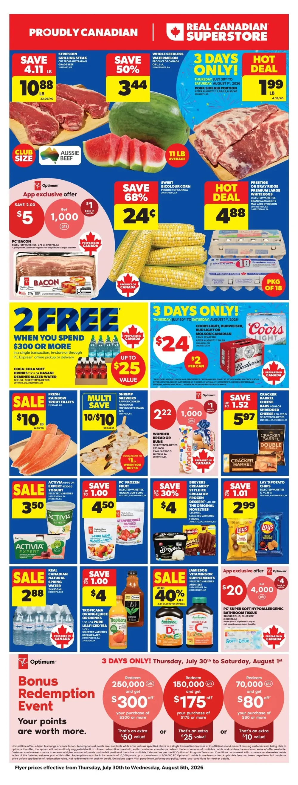 July 30 - August 5