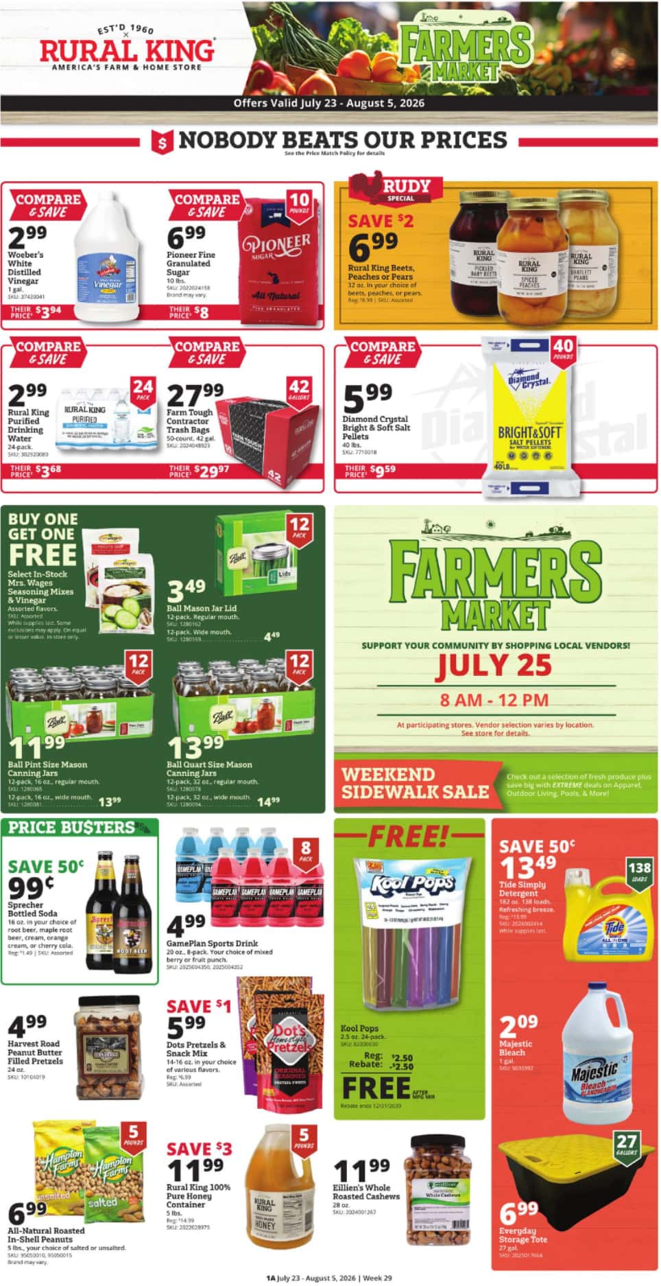 Rural King Weekly Ad (July 23 – August 5, 2026) Preview - Image 1 July 23 - August 5