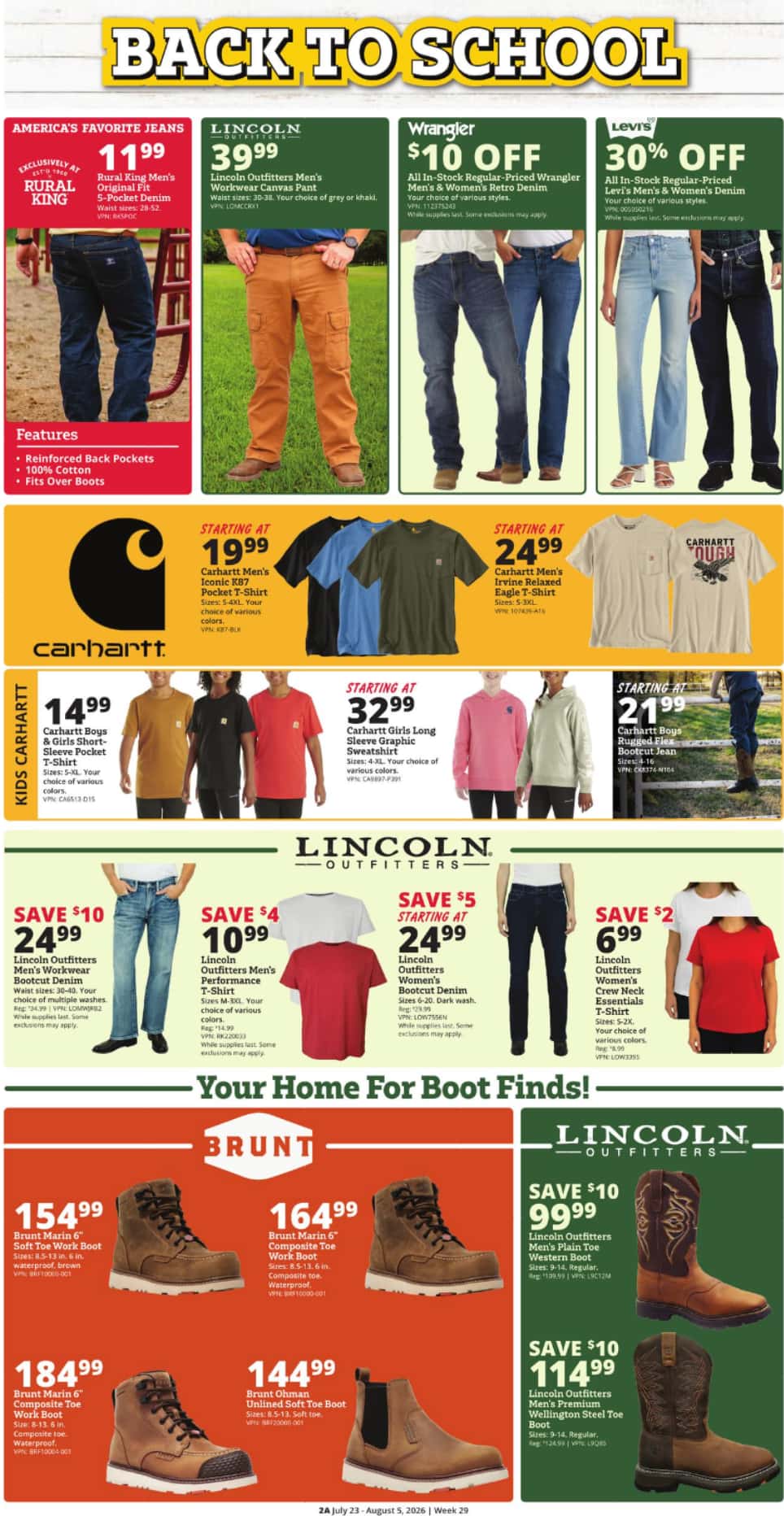 Rural King Weekly Ad (July 23 – August 5, 2026) Preview - Image 2 July 23 - August 5