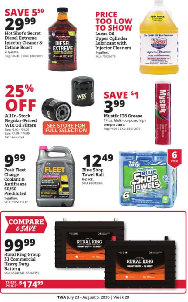Rural King Weekly Ad (July 23 – August 5, 2026) Preview - Image 2 July 23 - August 5