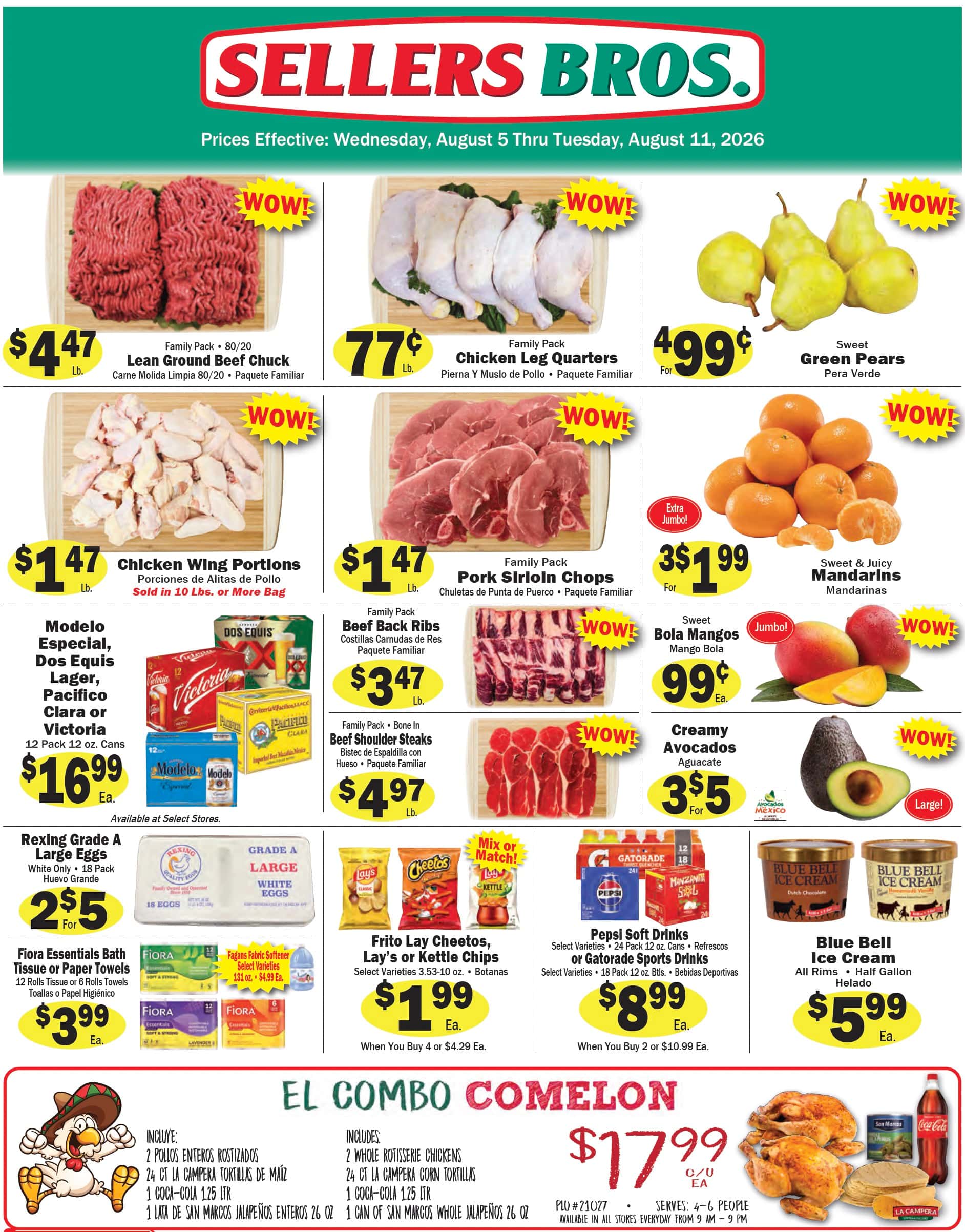 Sellers Bros. Weekly Ad (August 5 – 11, 2026) Preview - Image 1 August 5 - 11