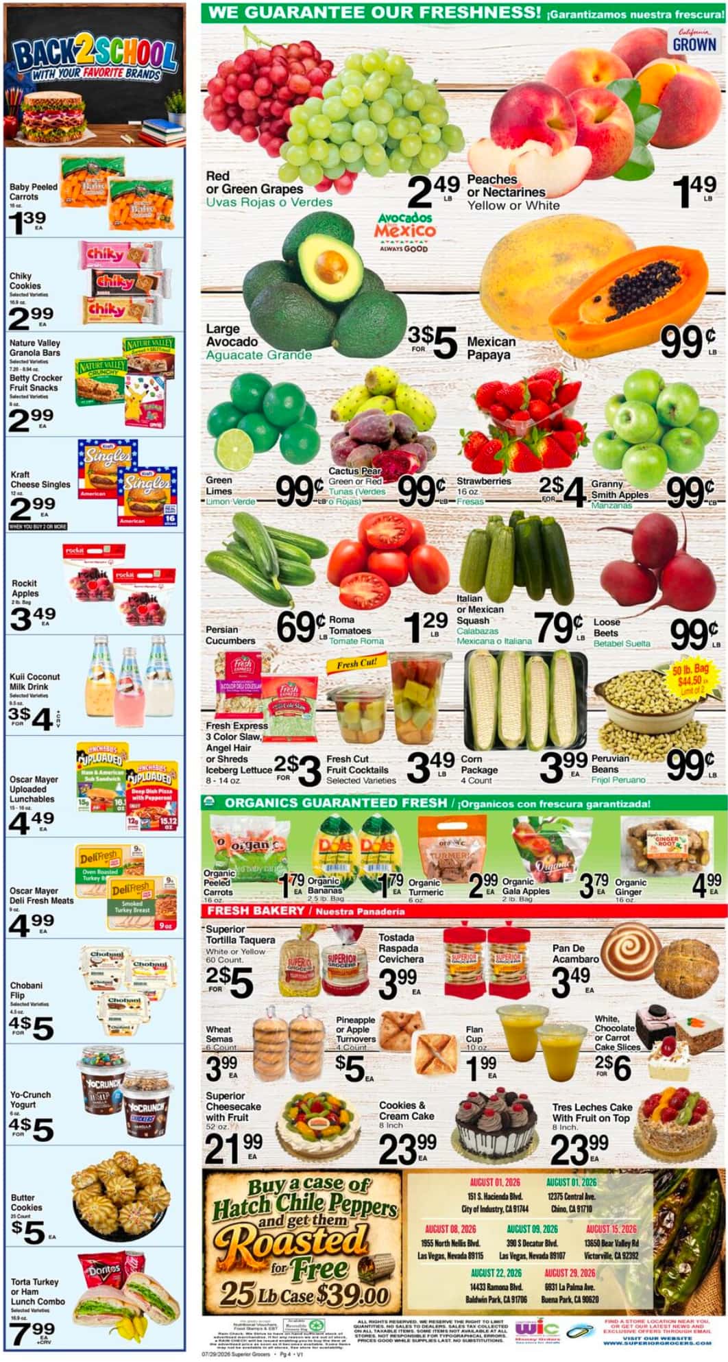Superior Grocers Weekly Ad (August 5 - 11, 2026) Preview - Image 2 July 29 - August 4