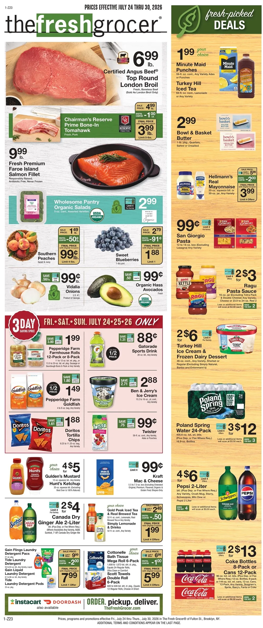 The Fresh Grocer Weekly Ad (July 31 - Aug 6, 2026) Preview - Image 1 July 24 - 30