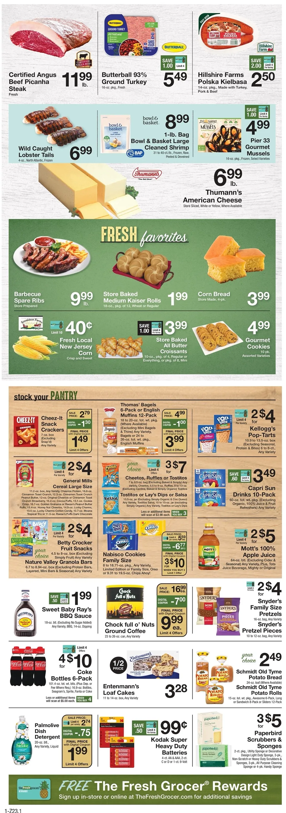 The Fresh Grocer Weekly Ad (July 31 - Aug 6, 2026) Preview - Image 2 July 24 - 30
